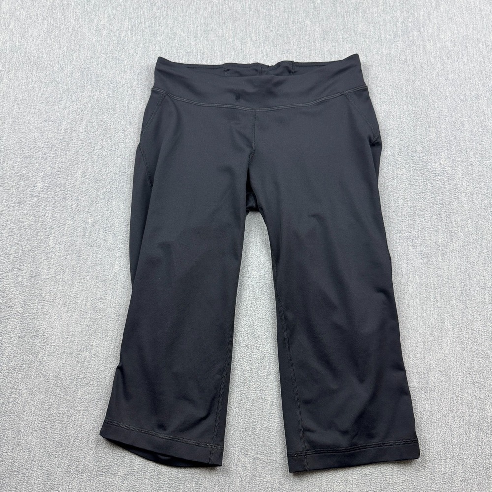 Patagonia Leggings Womens Extra Small Black Stretch Drawstring Crop 18" Pants